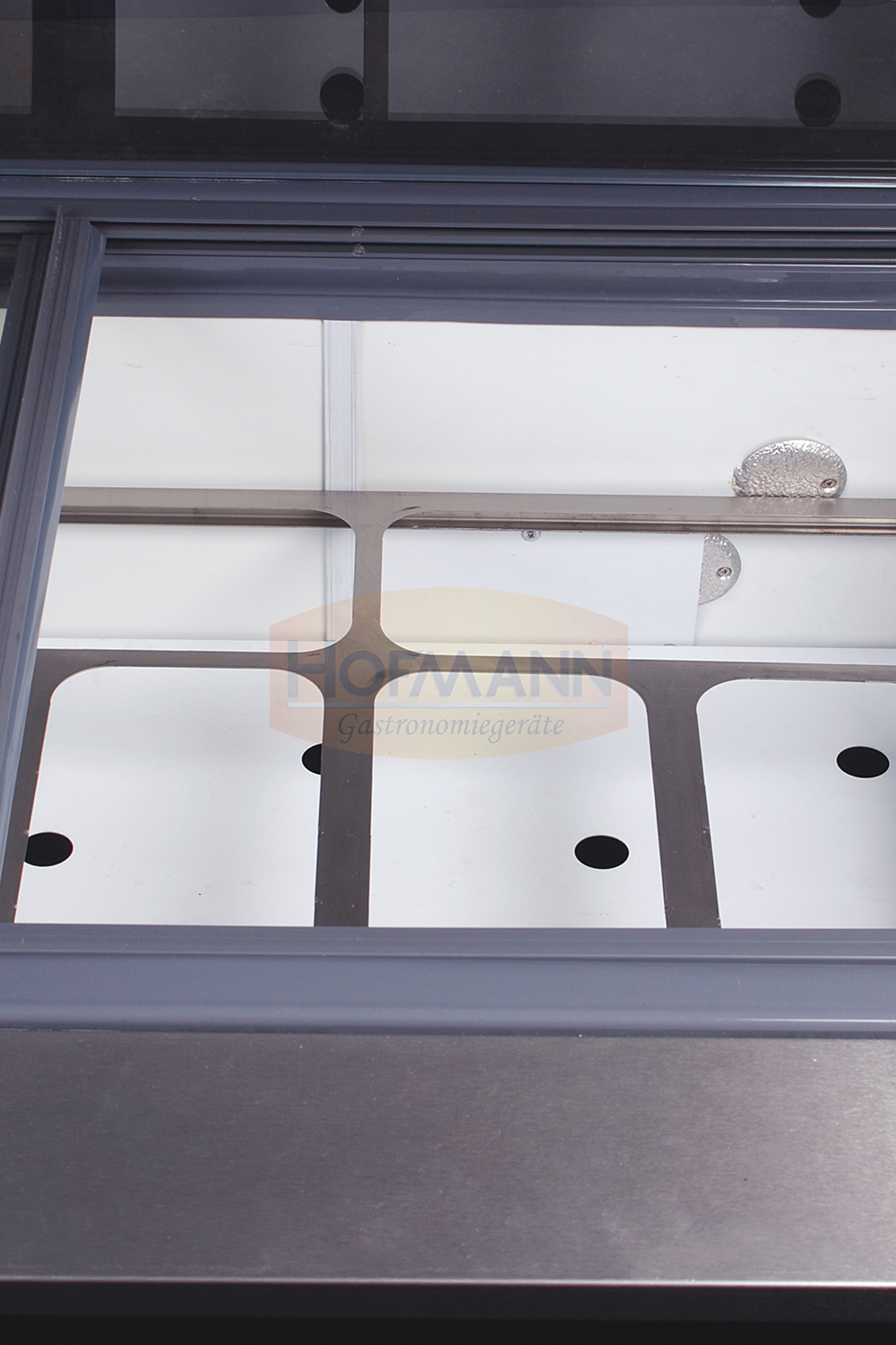 Speiseeisvitrine Curacao, 454-10x5 ltr., -22/-15° C, 1457x858x1257